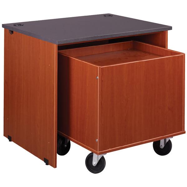 Desk Reticulation Box Circulation Desk Station with Book Return (88030 Z30) | SchoolOutlet