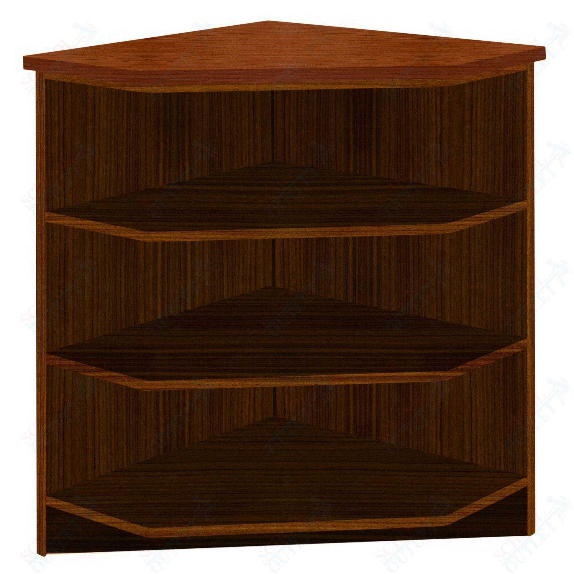 90 - Degree Outside Corner with 3 Shelves (88050 Z40) - SchoolOutlet