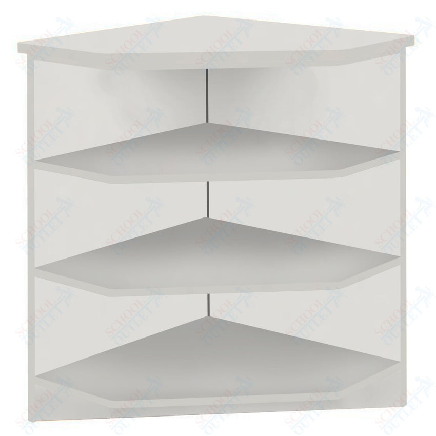 90 - Degree Outside Corner with 3 Shelves (88050 Z40) - SchoolOutlet