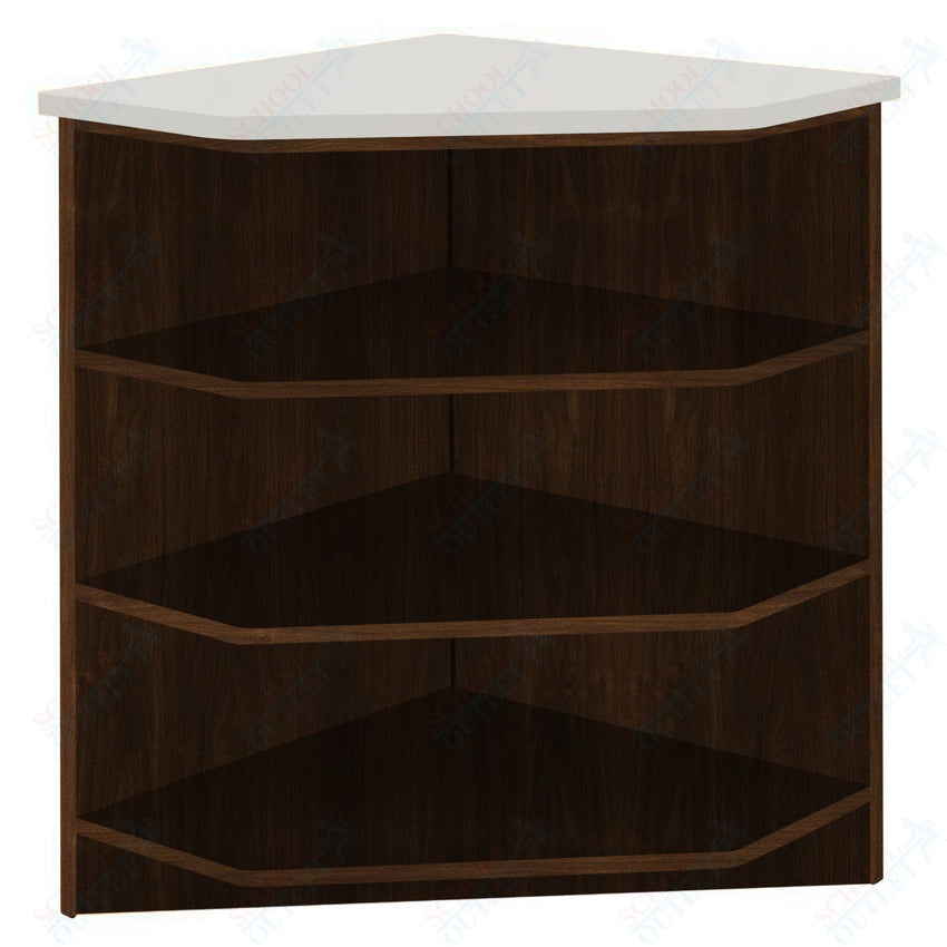 90 - Degree Outside Corner with 3 Shelves (88050 Z40) - SchoolOutlet