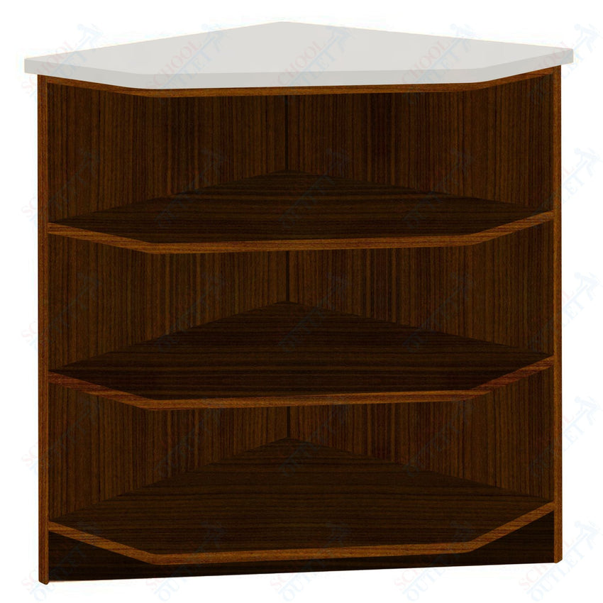 90 - Degree Outside Corner with 3 Shelves (88050 Z40) - SchoolOutlet
