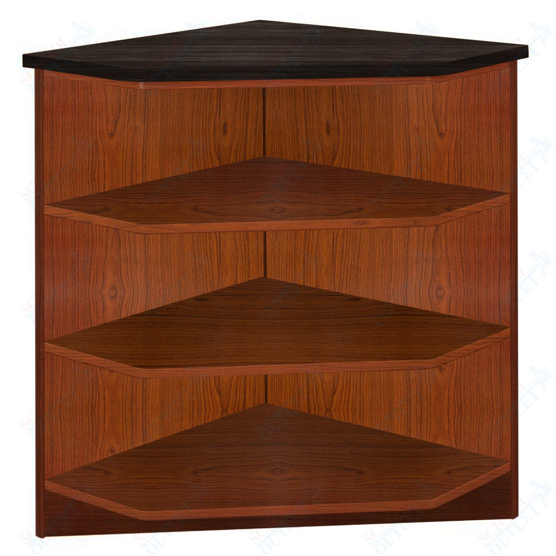 90 - Degree Outside Corner with 3 Shelves (88050 Z40) - SchoolOutlet