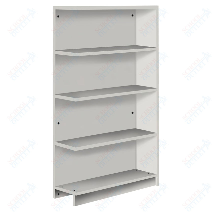 Single Face Adder 3 Adjustable Shelves Bookcase (88206 Z61) - SchoolOutlet
