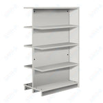 Double Face Adder 3 Adjustable Shelves each Face Bookcase (88256 Z61) - SchoolOutlet