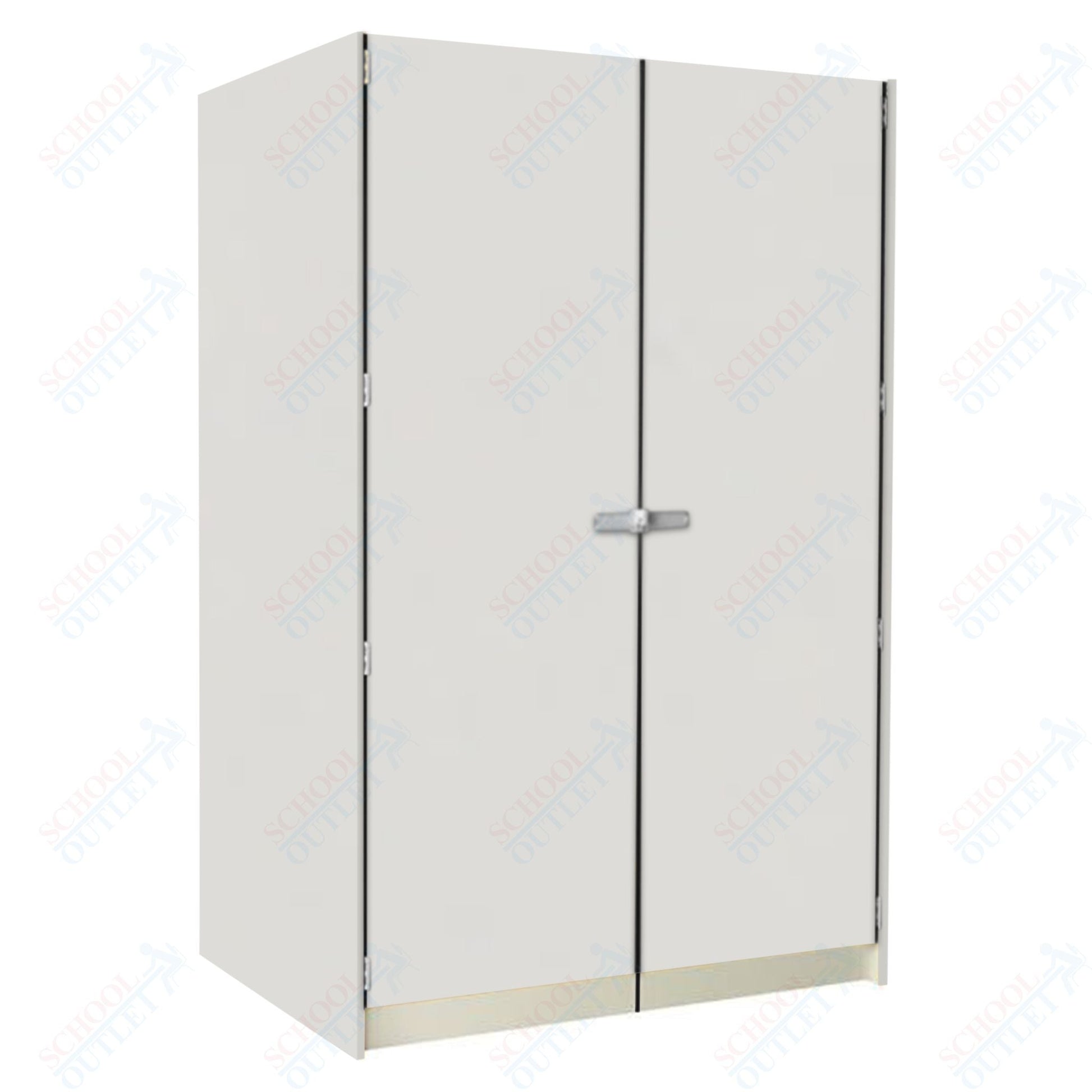 40" Deep Instrument Storage with Full Solid Doors (89260 608440 B) - SchoolOutlet