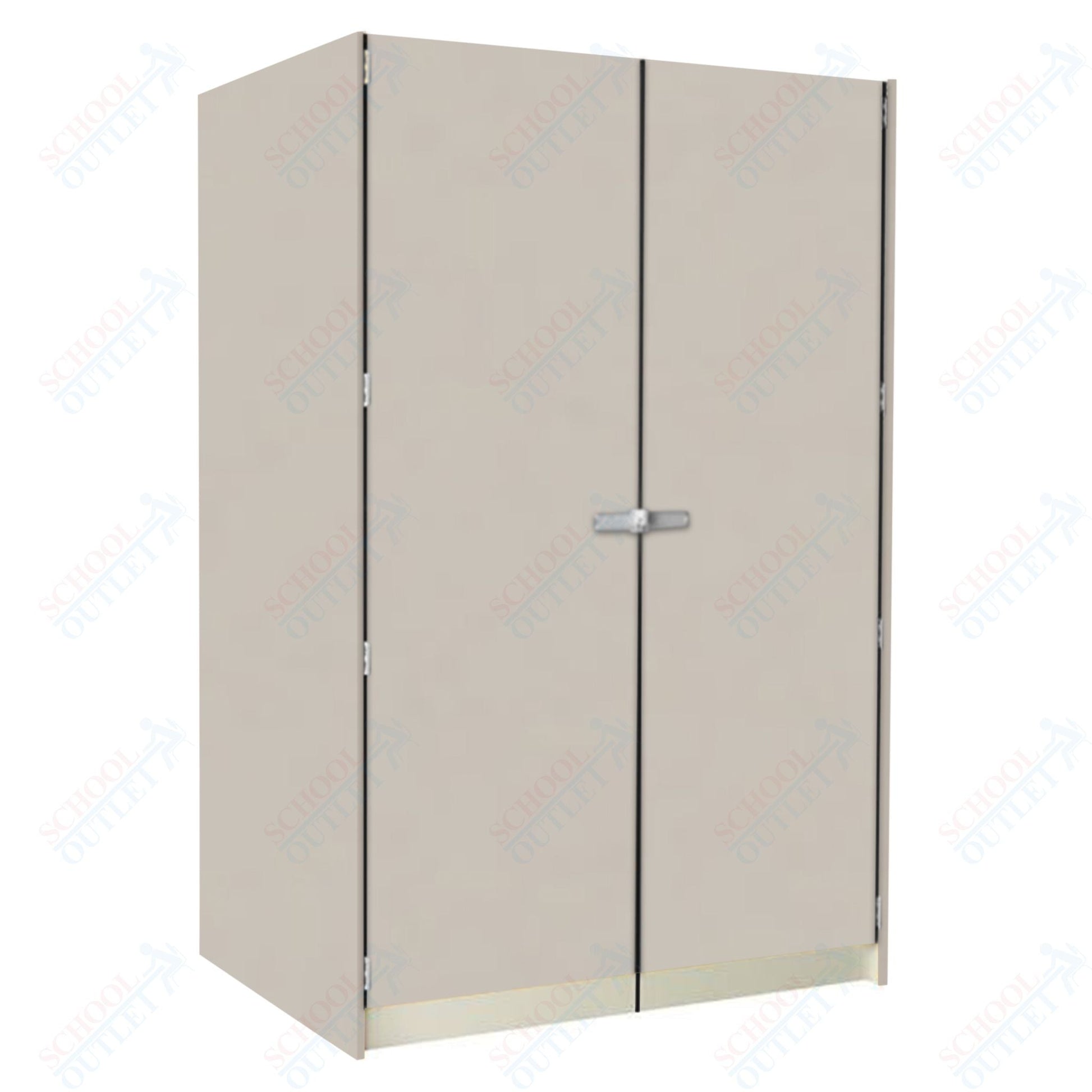 40" Deep Instrument Storage with Full Solid Doors (89260 608440 B) - SchoolOutlet