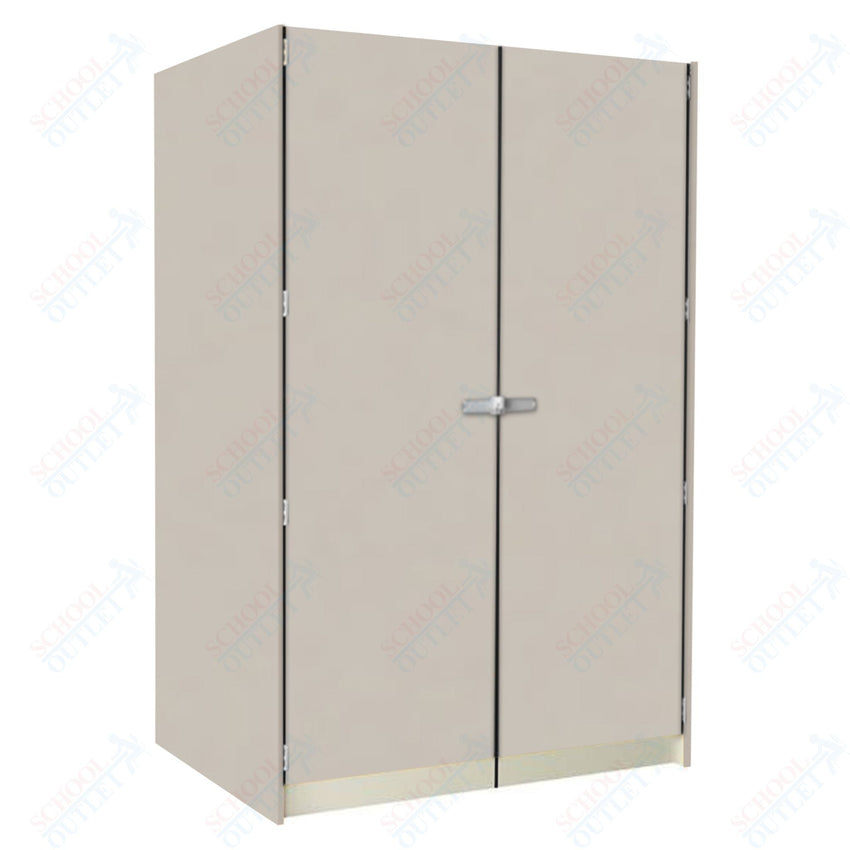 40" Deep Instrument Storage with Full Solid Doors (89260 608440 B) - SchoolOutlet
