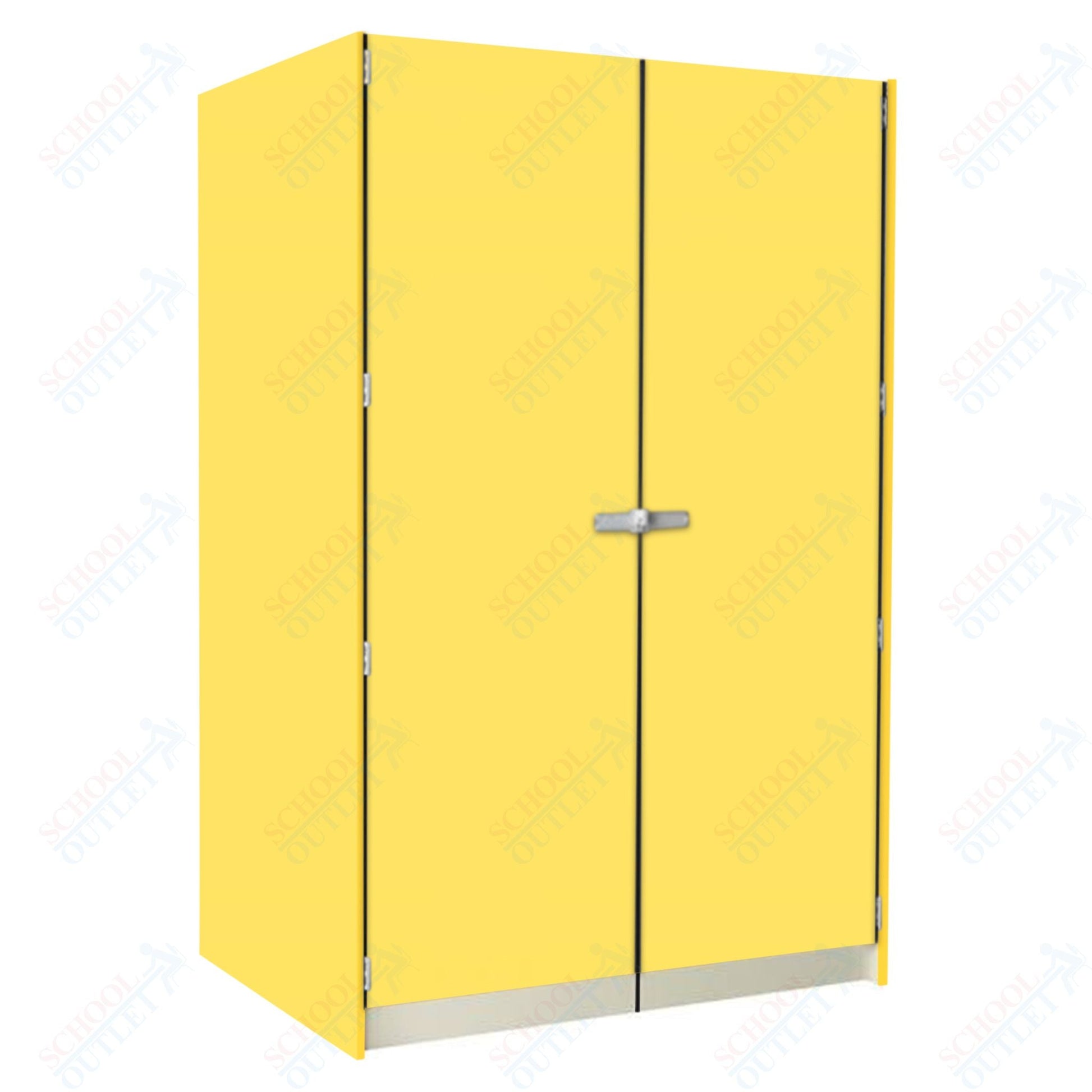 40" Deep Instrument Storage with Full Solid Doors (89260 608440 B) - SchoolOutlet