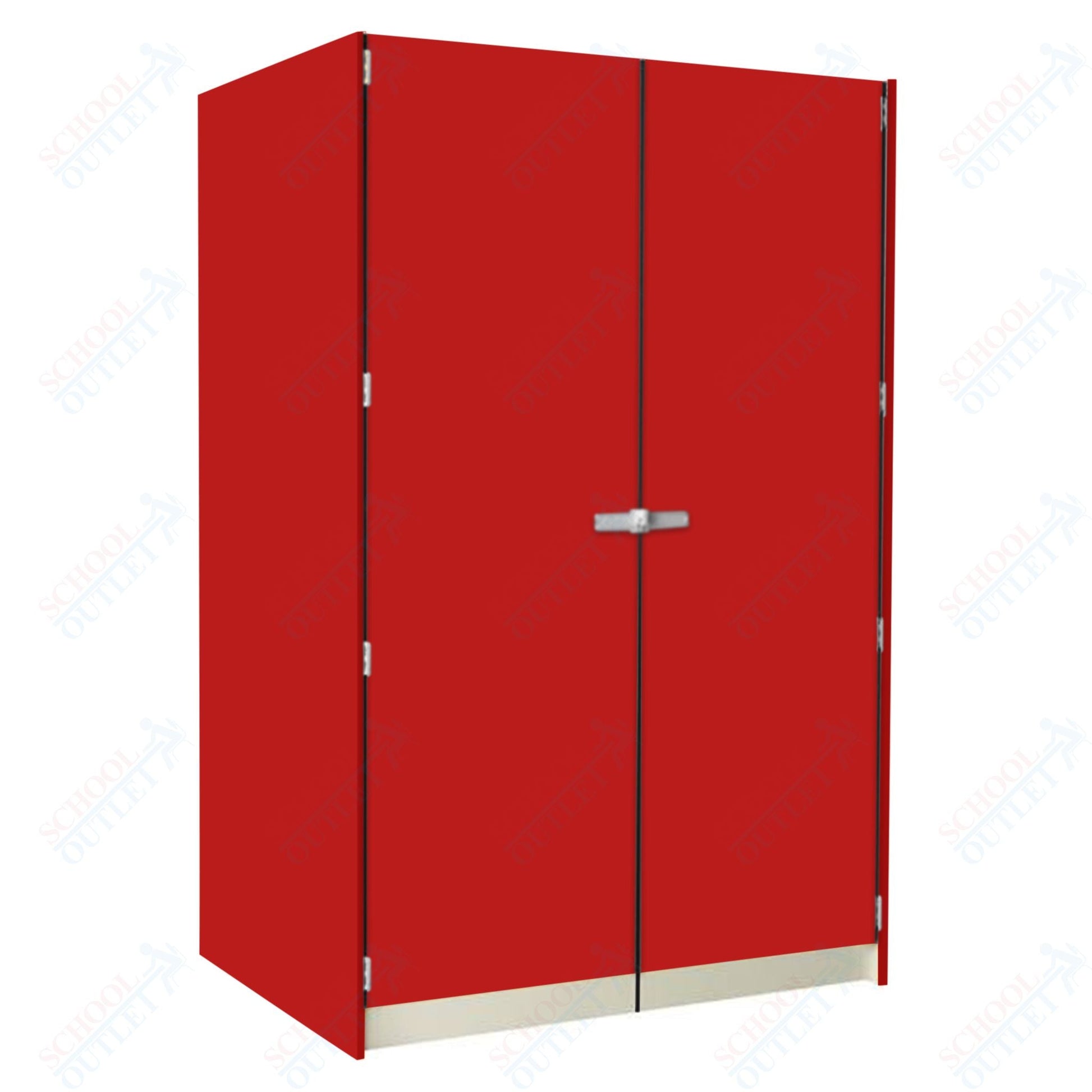 40" Deep Instrument Storage with Full Solid Doors (89260 608440 B) - SchoolOutlet