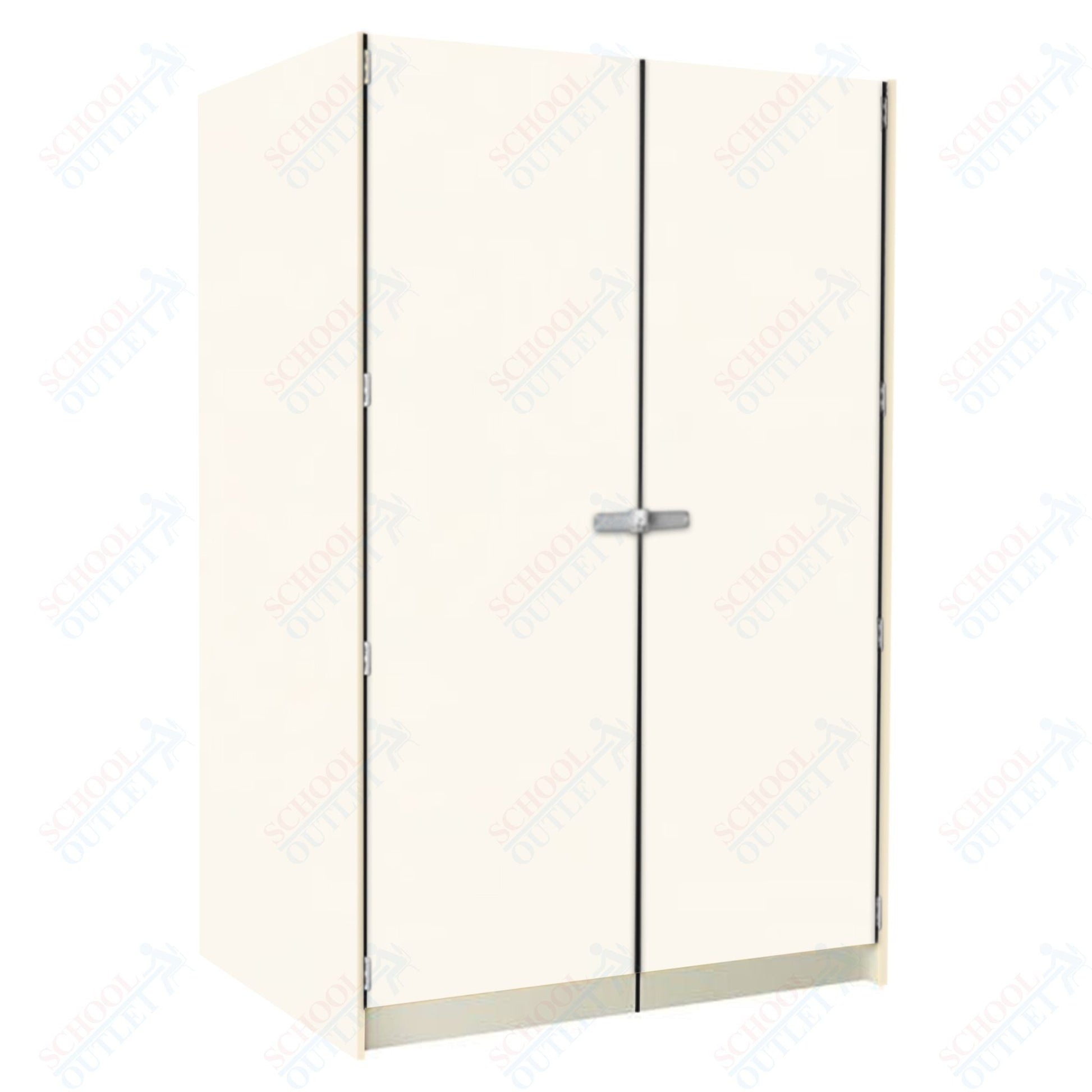 40" Deep Instrument Storage with Full Solid Doors (89260 608440 B) - SchoolOutlet