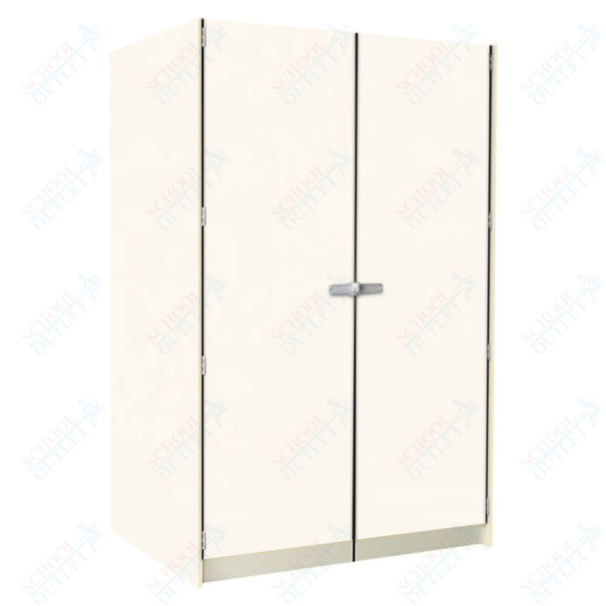 40" Deep Instrument Storage with Full Solid Doors (89260 608440 B) - SchoolOutlet