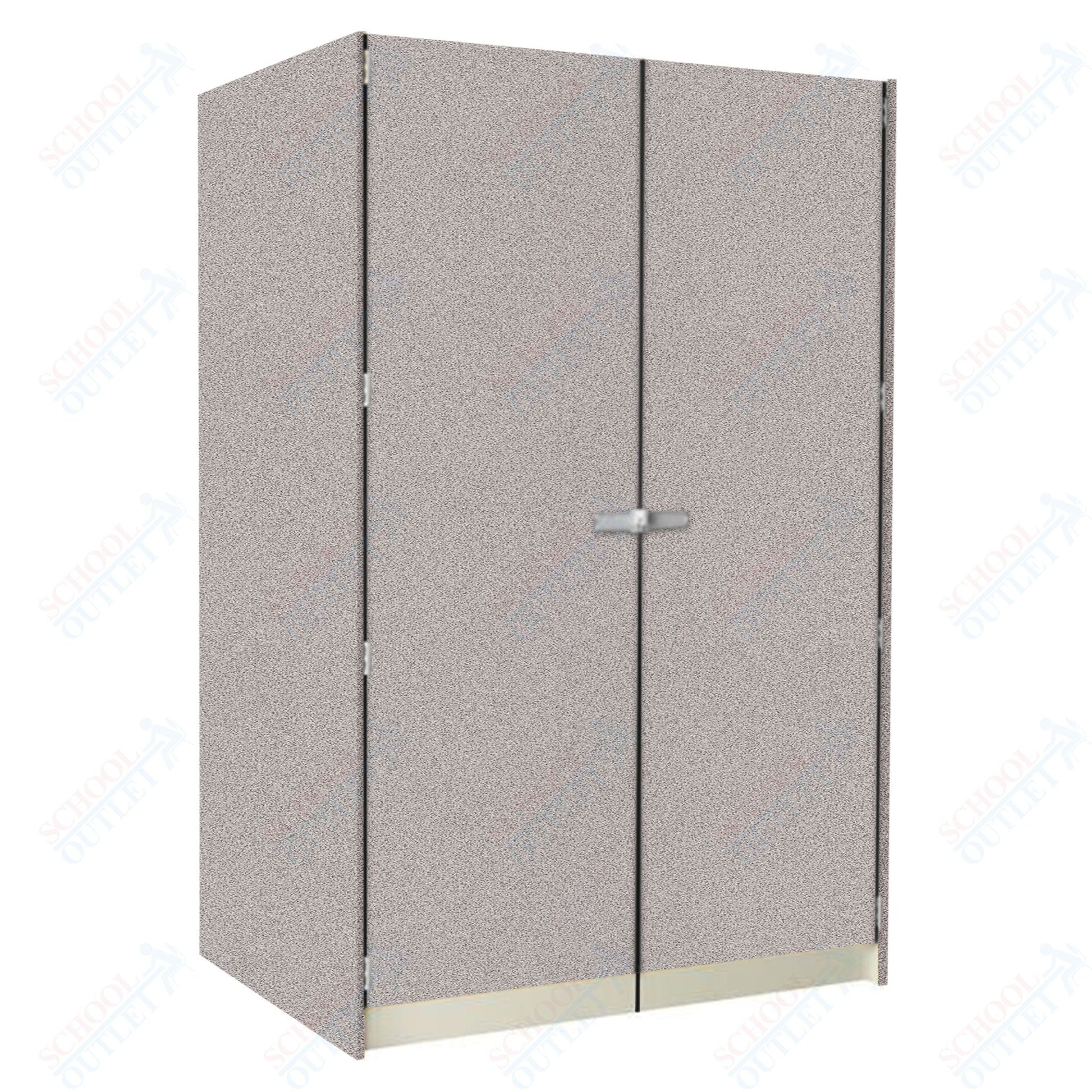 40" Deep Instrument Storage with Full Solid Doors (89260 608440 B) - SchoolOutlet