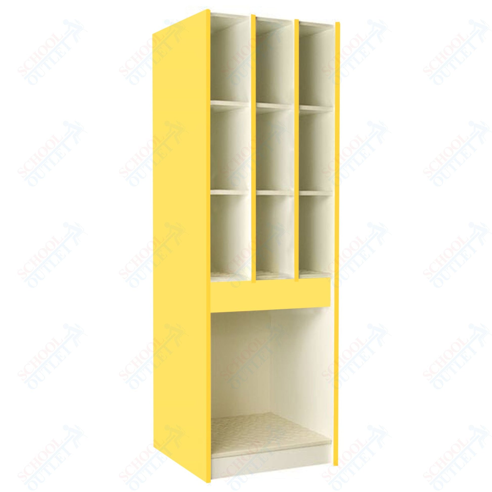 29" Deep Instrument Storage with Acousti - Grille Doors (89628 278429 A) - SchoolOutlet