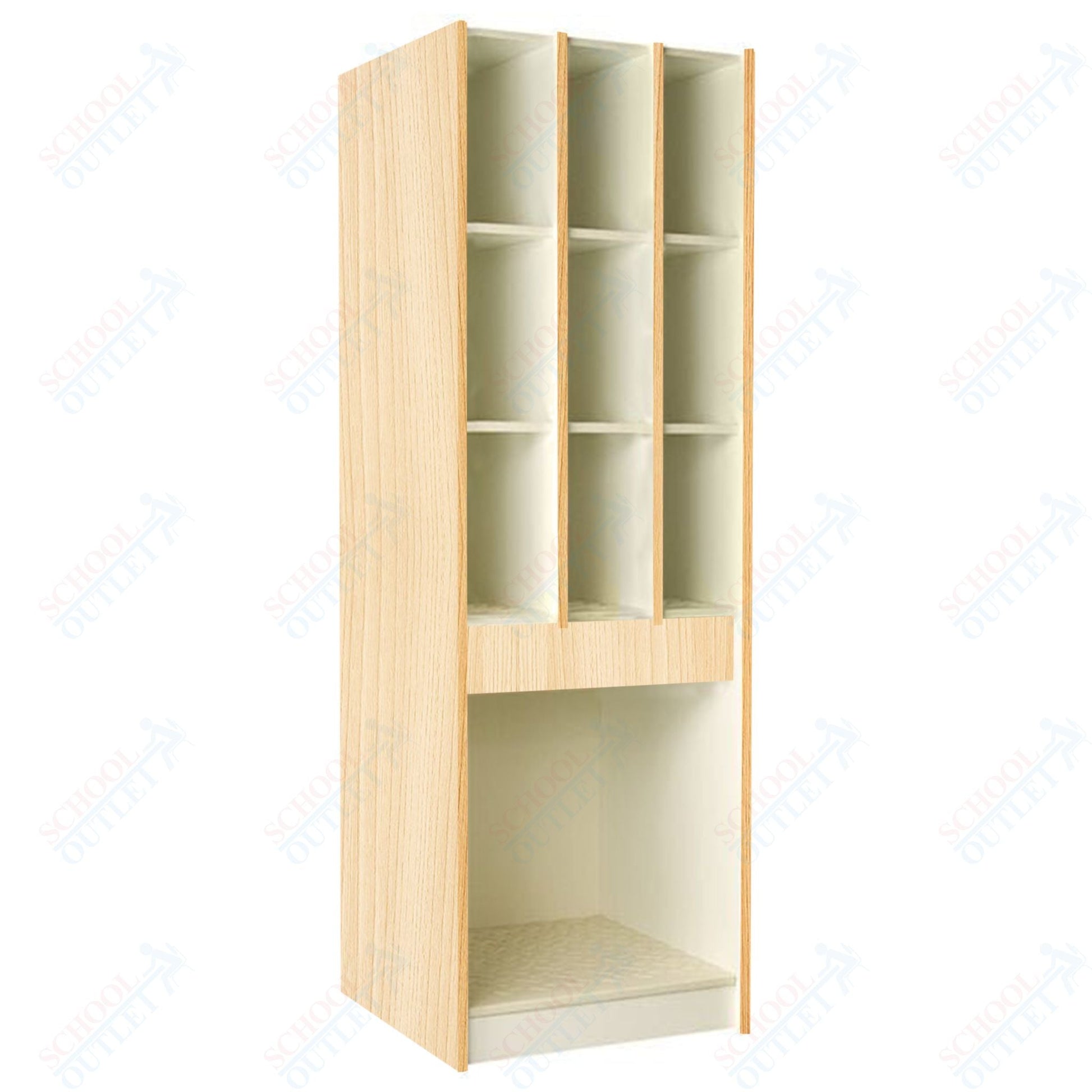 29" Deep Instrument Storage with Acousti - Grille Doors (89628 278429 A) - SchoolOutlet