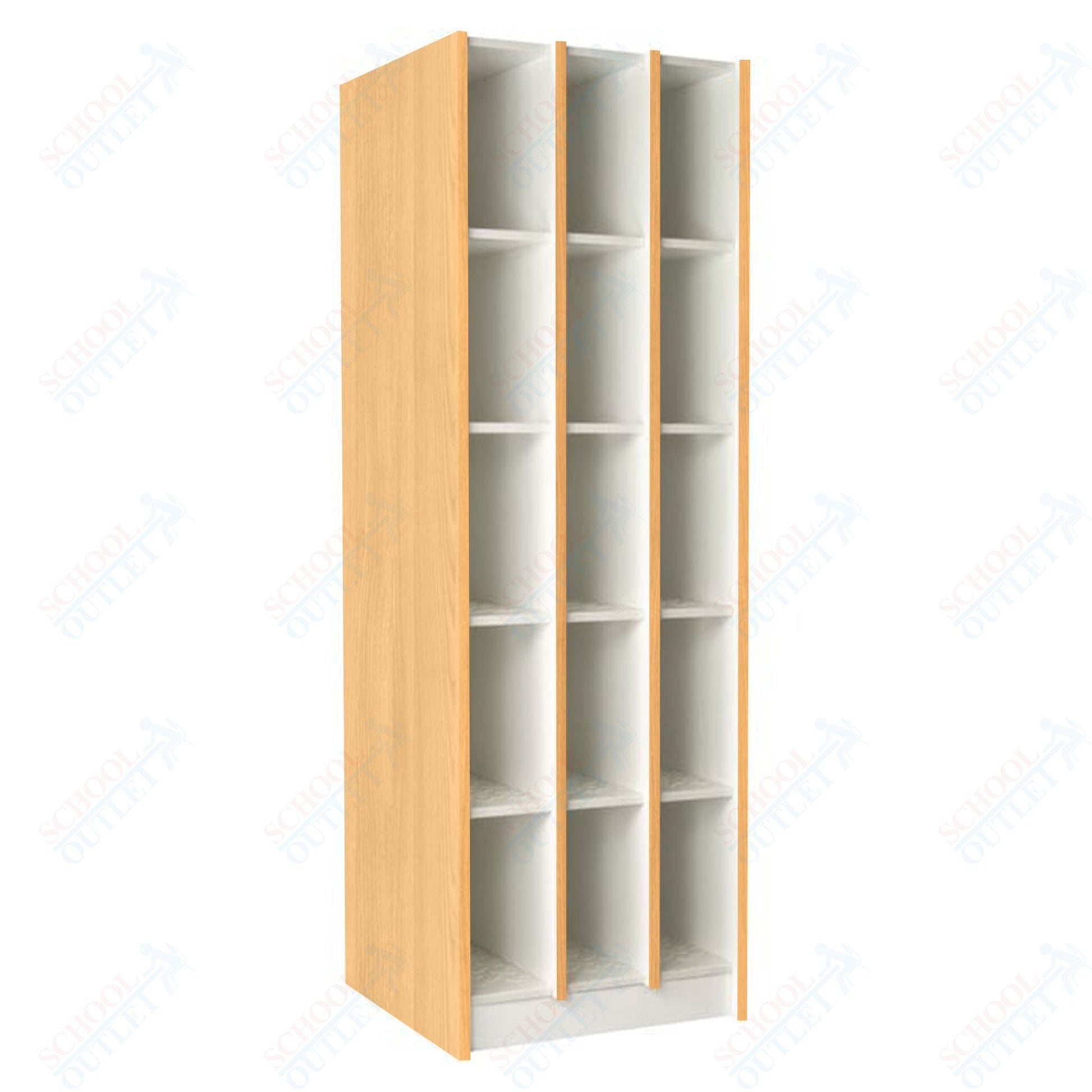 20" Deep Instrument Storage with Solid Doors (89710 278420 B) - SchoolOutlet