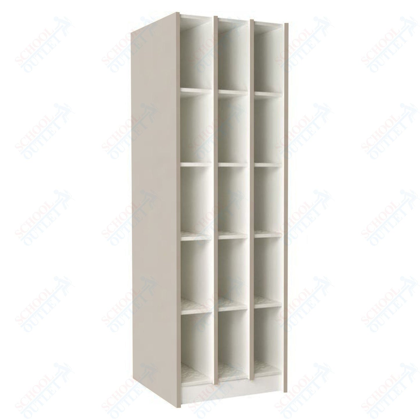 20" Deep Instrument Storage with Solid Doors (89710 278420 B) - SchoolOutlet