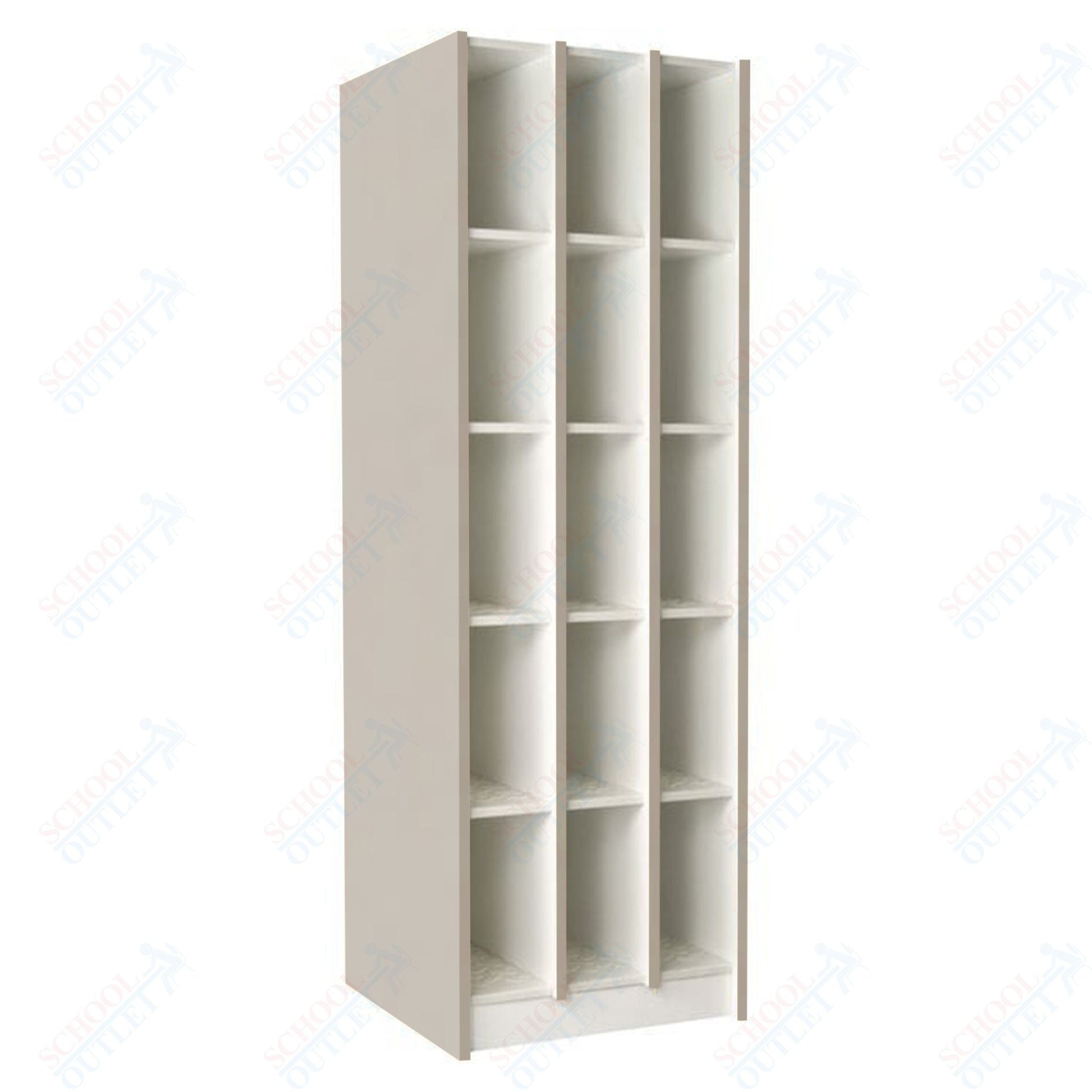 20" Deep Instrument Storage with Solid Doors (89710 278420 B) - SchoolOutlet
