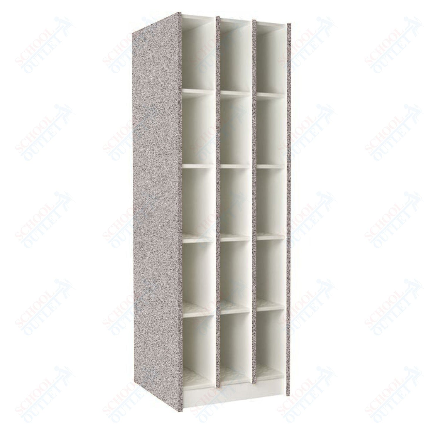 20" Deep Instrument Storage with Solid Doors (89710 278420 B) - SchoolOutlet