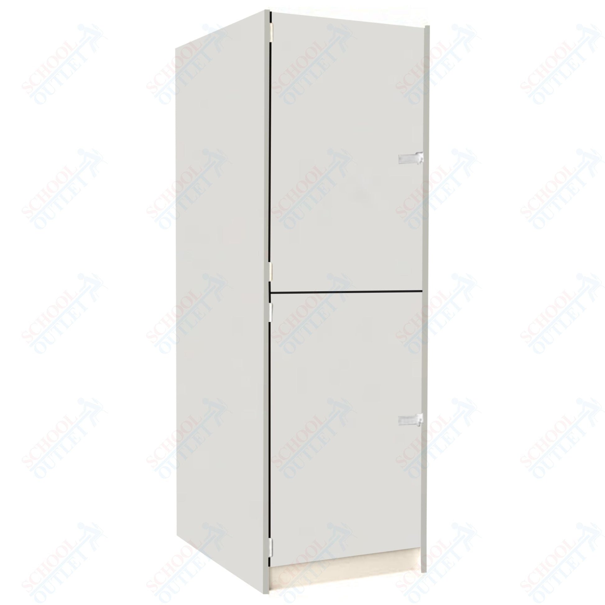 40" Deep Instrument Storage with Solid Doors (89742 278440 B) - SchoolOutlet