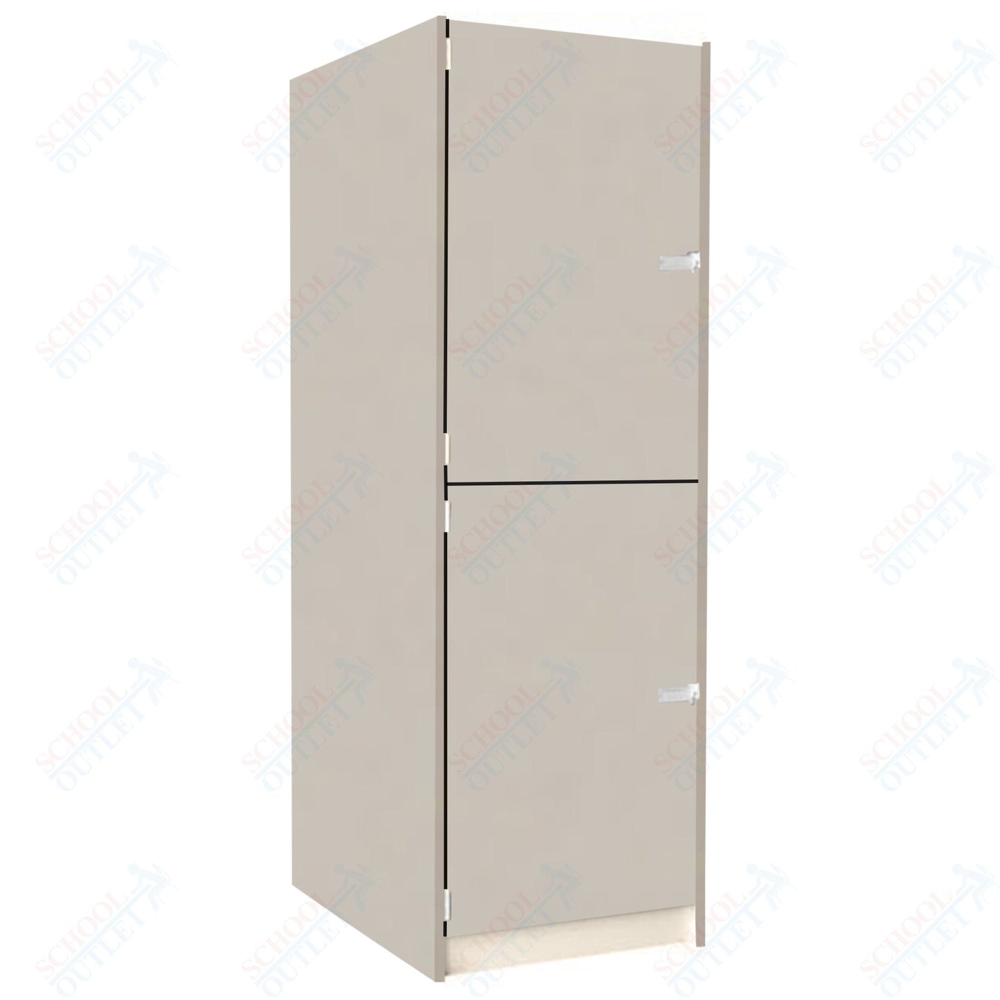 40" Deep Instrument Storage with Solid Doors (89742 278440 B) - SchoolOutlet