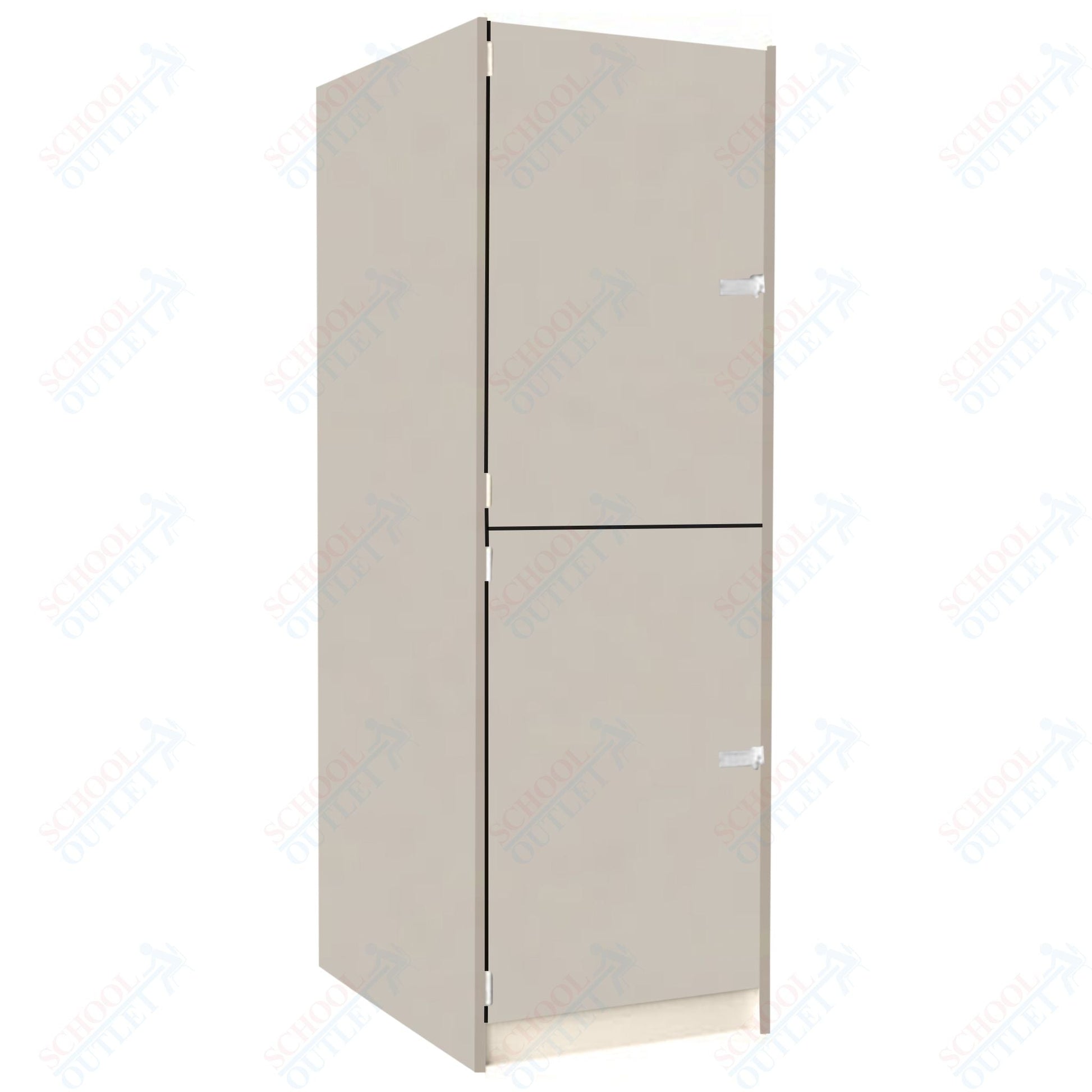 40" Deep Instrument Storage with Solid Doors (89742 278440 B) - SchoolOutlet