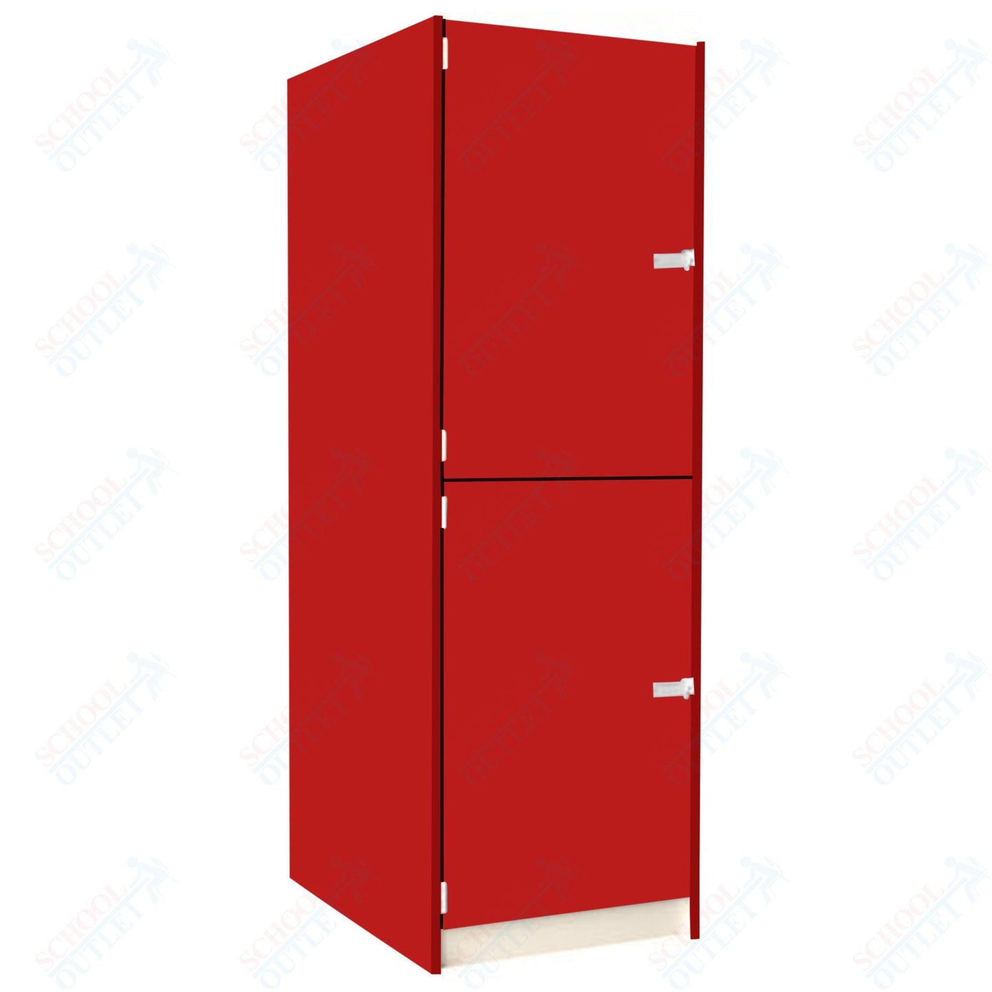 40" Deep Instrument Storage with Solid Doors (89742 278440 B) - SchoolOutlet