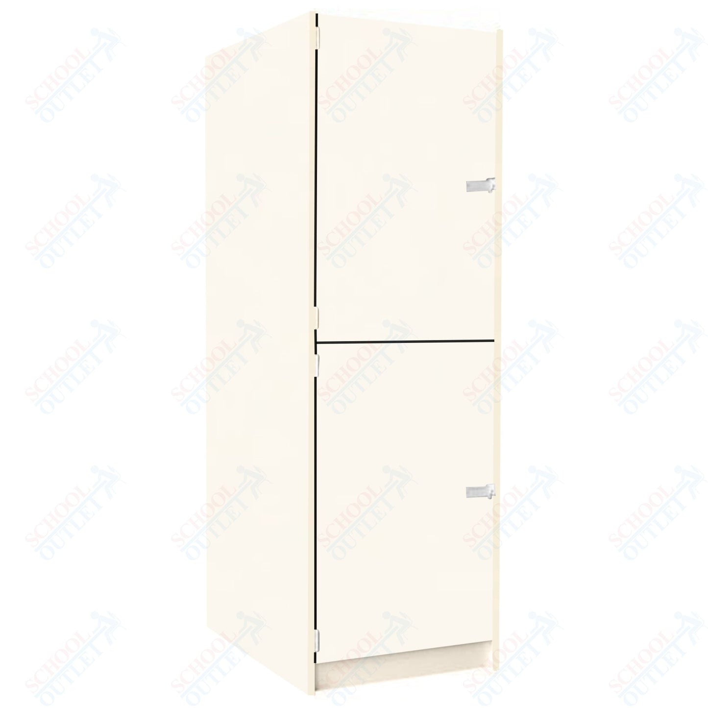 40" Deep Instrument Storage with Solid Doors (89742 278440 B) - SchoolOutlet