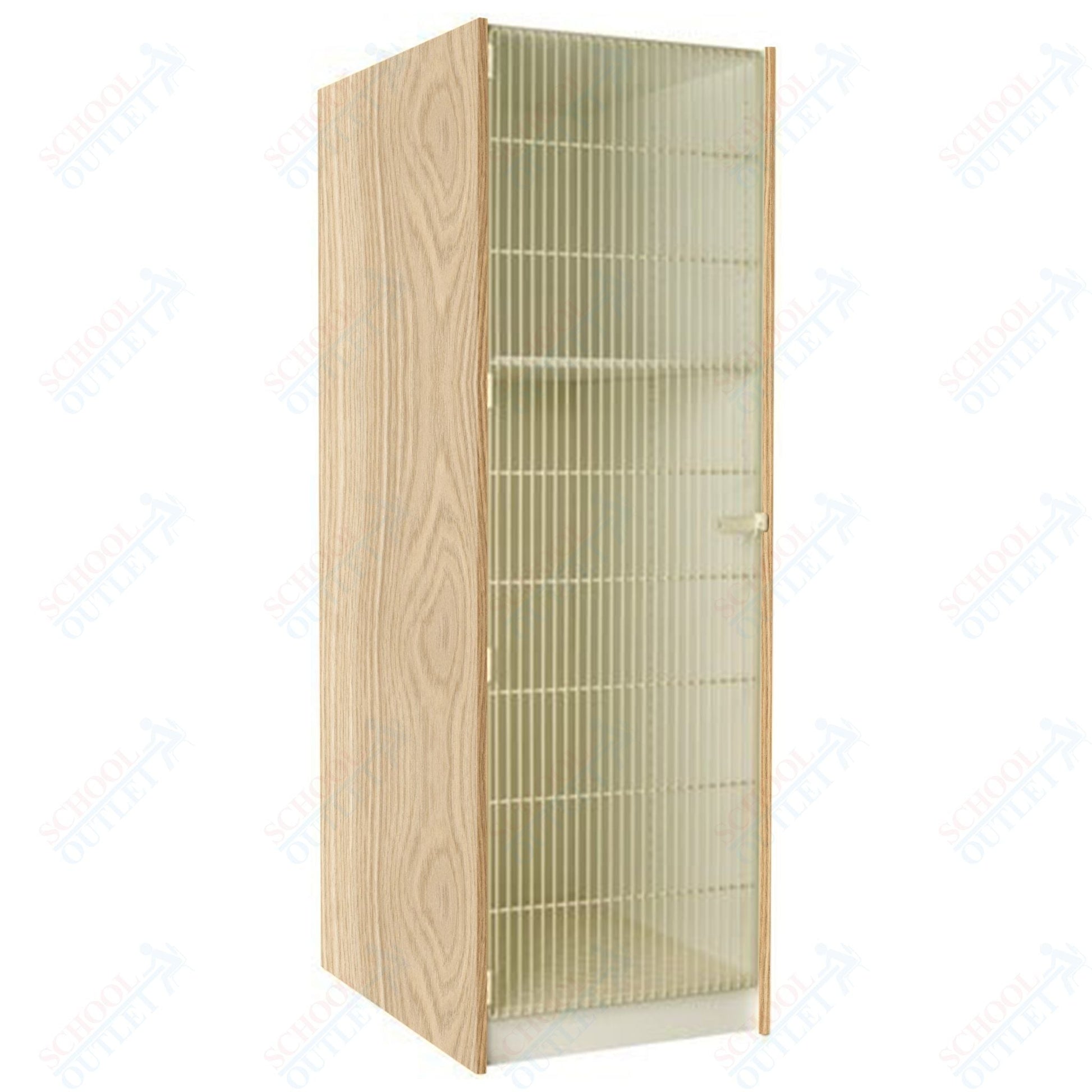 40" Deep Instrument Storage with Acousti - Grille Doors (89852 278440 A) - SchoolOutlet