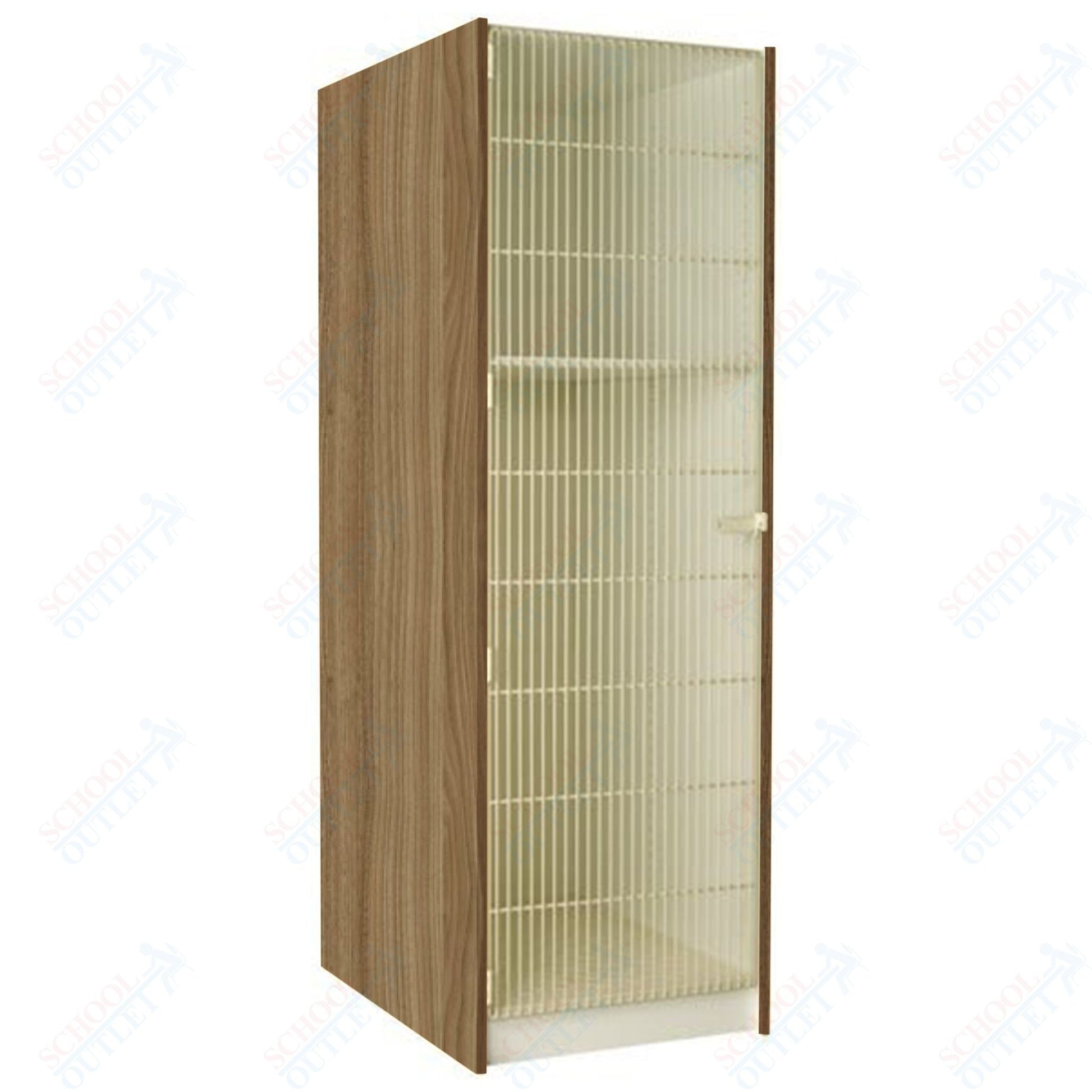 40" Deep Instrument Storage with Acousti - Grille Doors (89852 278440 A) - SchoolOutlet