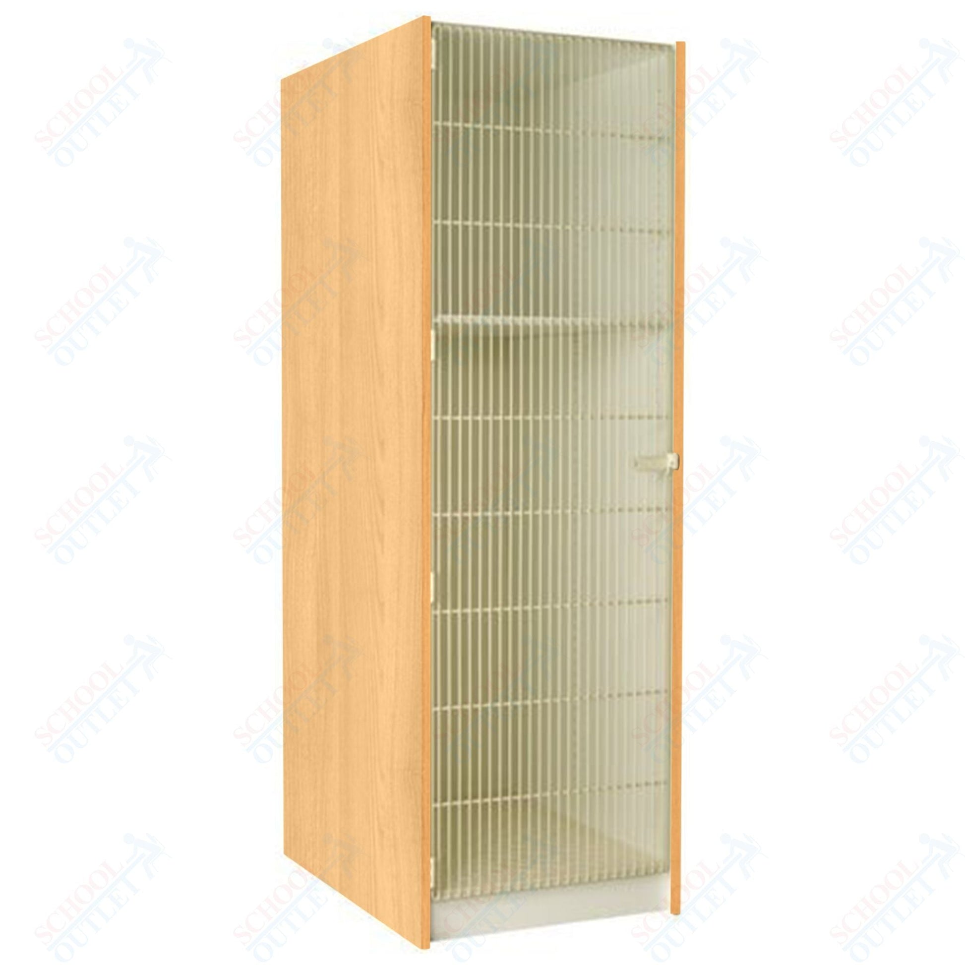 40" Deep Instrument Storage with Acousti - Grille Doors (89852 278440 A) - SchoolOutlet