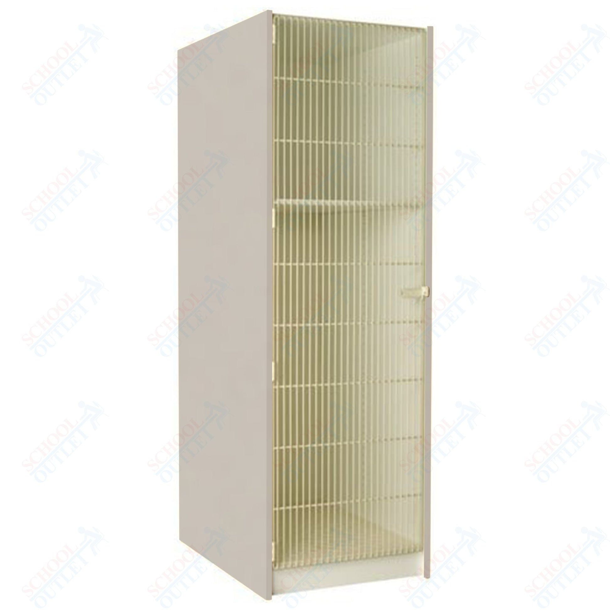 40" Deep Instrument Storage with Acousti - Grille Doors (89852 278440 A) - SchoolOutlet