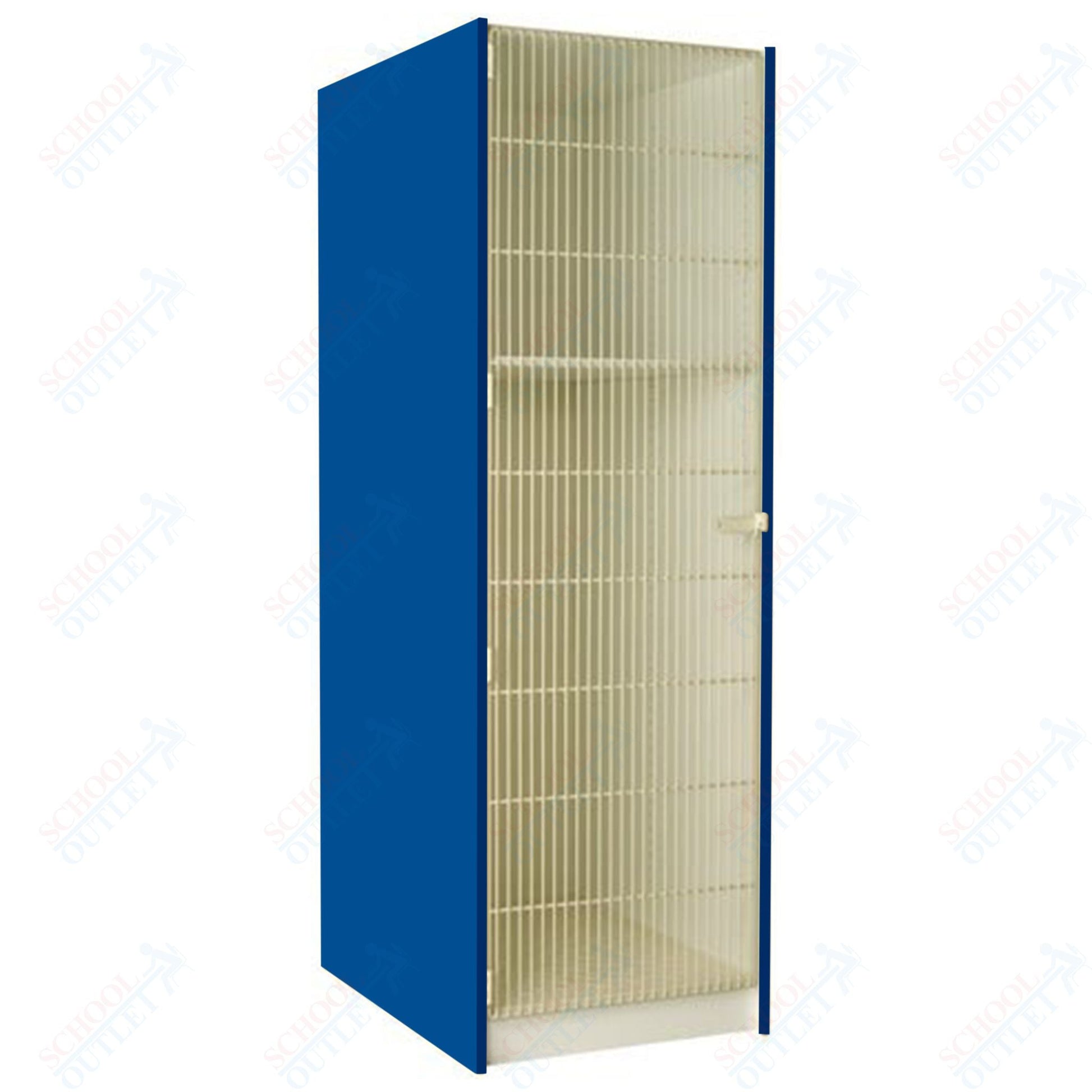 40" Deep Instrument Storage with Acousti - Grille Doors (89852 278440 A) - SchoolOutlet