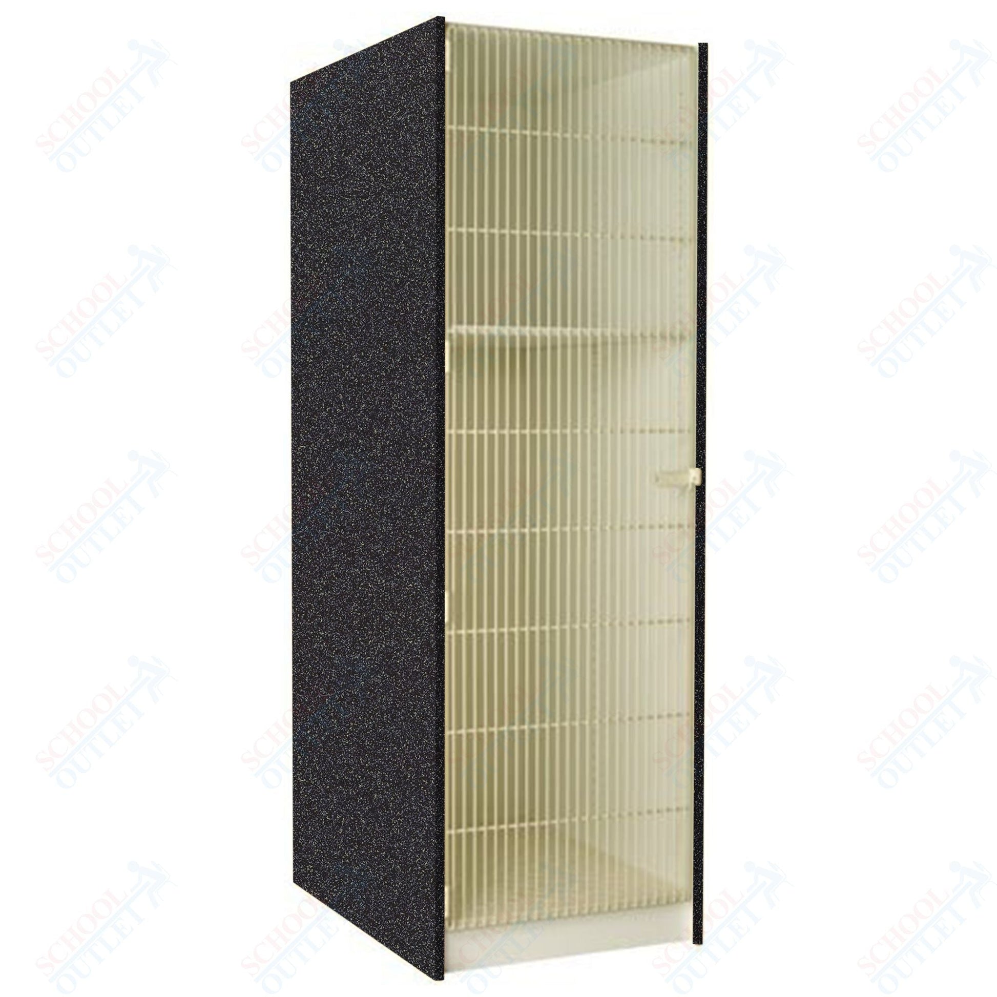 40" Deep Instrument Storage with Acousti - Grille Doors (89852 278440 A) - SchoolOutlet