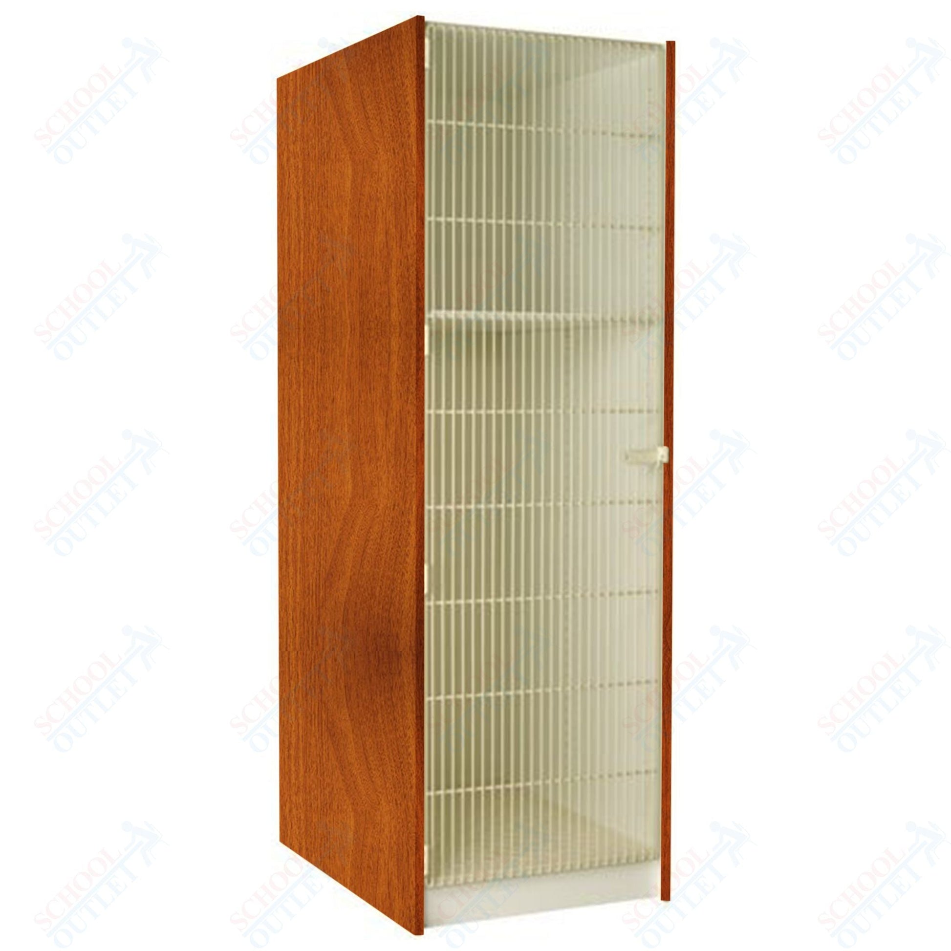 40" Deep Instrument Storage with Acousti - Grille Doors (89852 278440 A) - SchoolOutlet