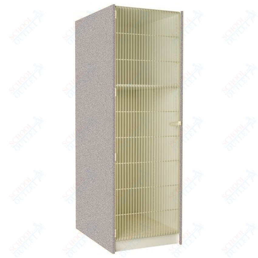 40" Deep Instrument Storage with Acousti - Grille Doors (89852 278440 A) - SchoolOutlet