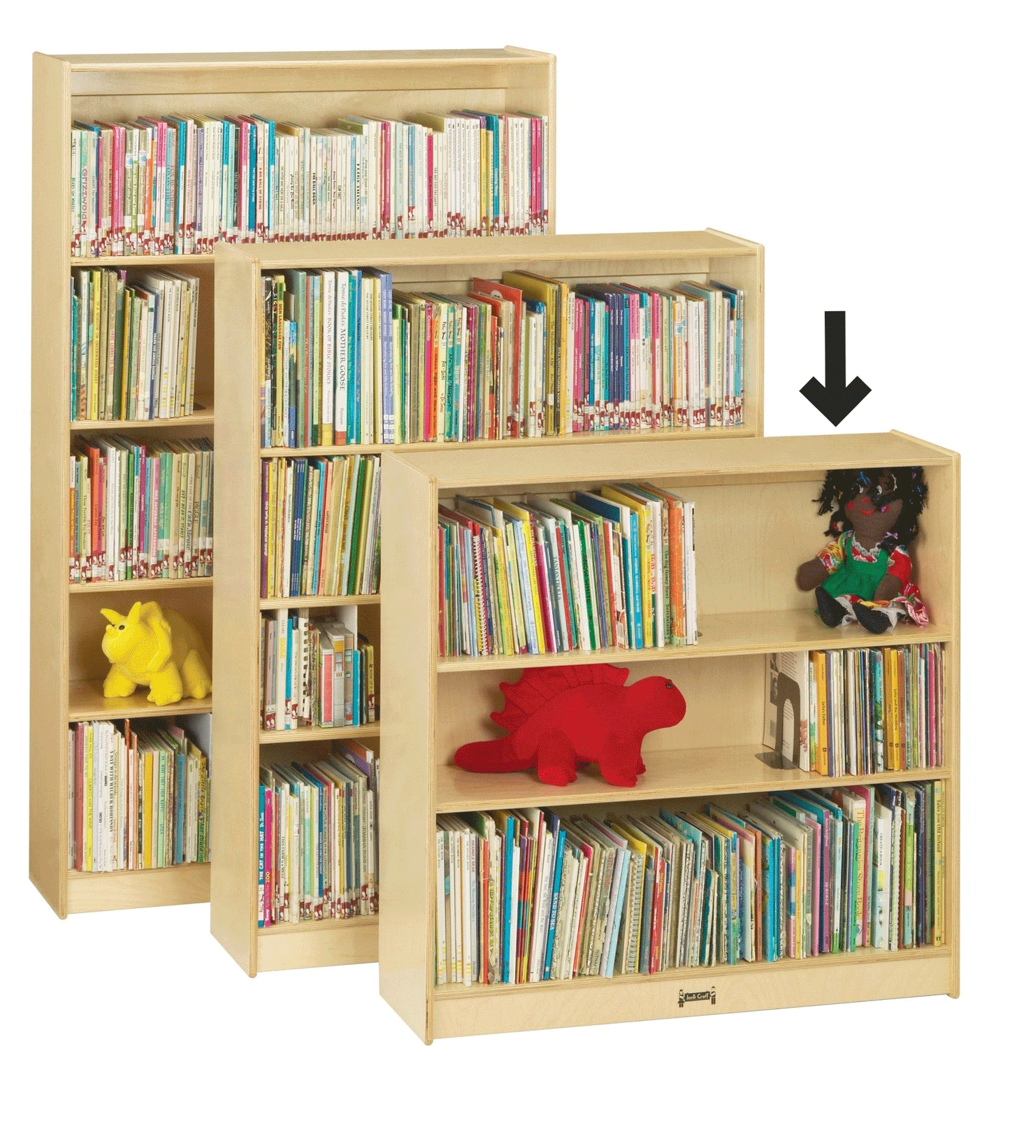 Jonti-Craft Short Bookcase (JON-0970JC)