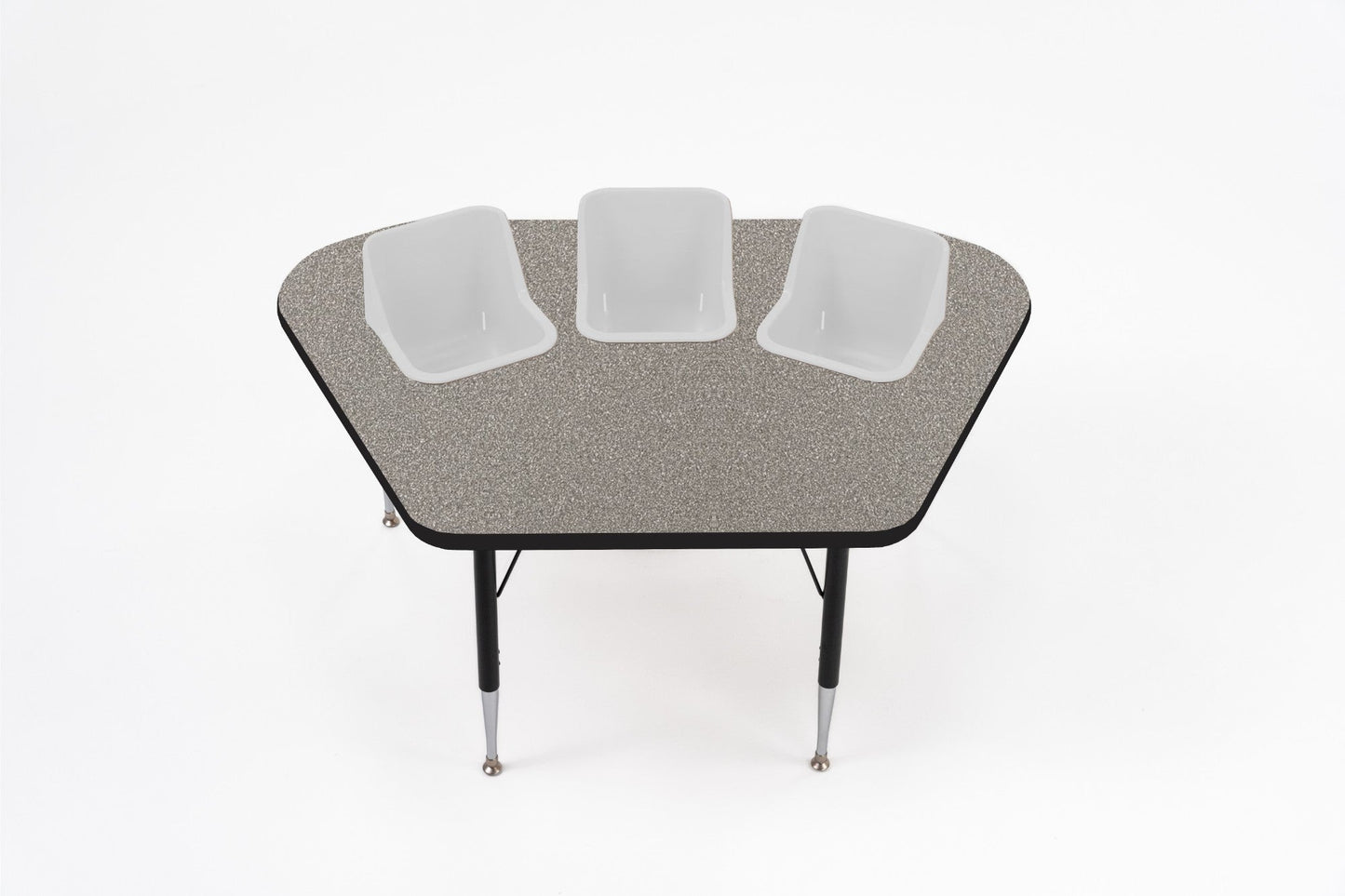 Three - Seat Modular Toddler Table (TOD - TT - MOD) - SchoolOutlet