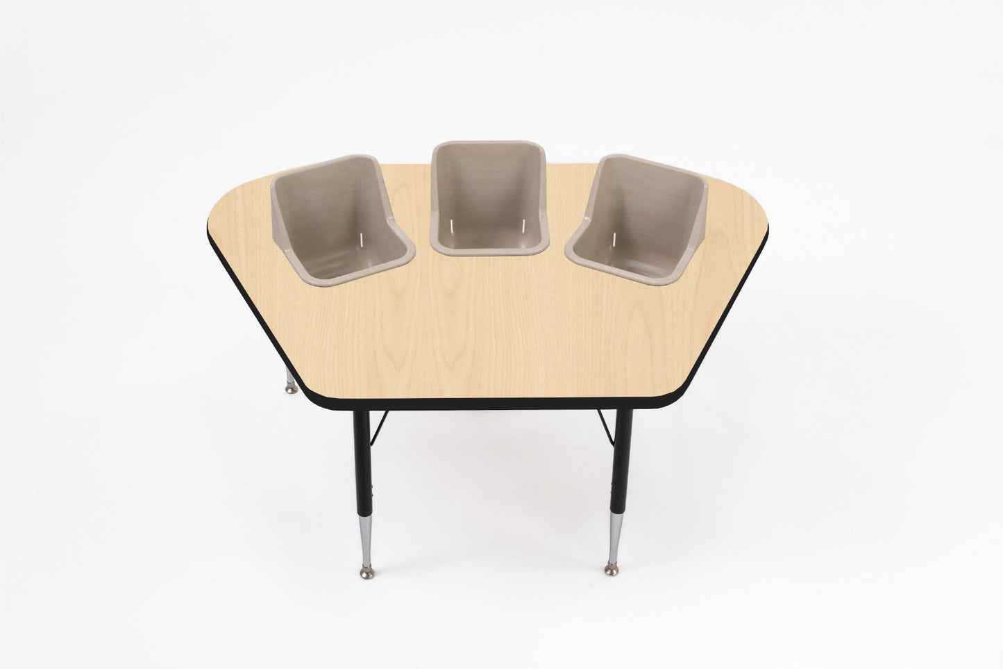 Three - Seat Modular Toddler Table (TOD - TT - MOD) - SchoolOutlet
