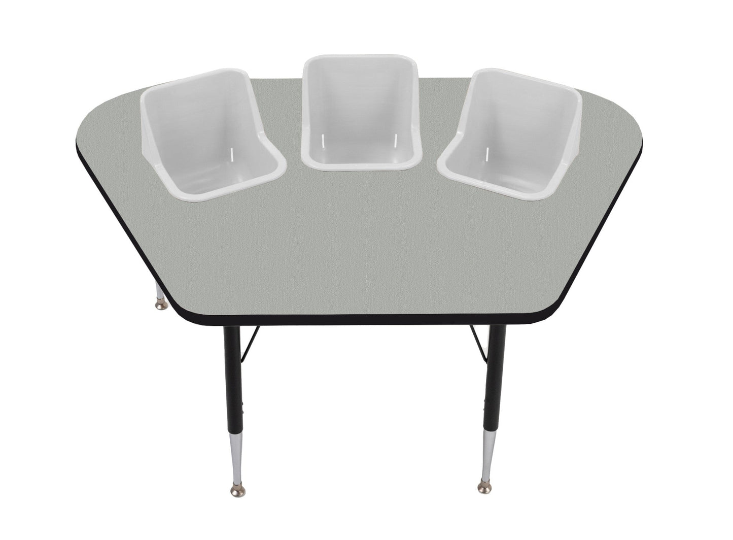 Three - Seat Modular Toddler Table (TOD - TT - MOD) - SchoolOutlet
