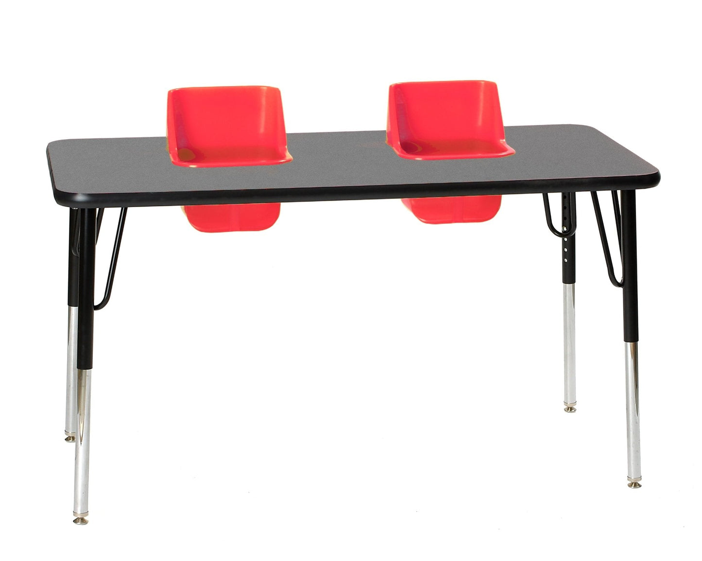 Two-Seat Rectangular Toddler Table (Toddler Tables TOD-TT2)