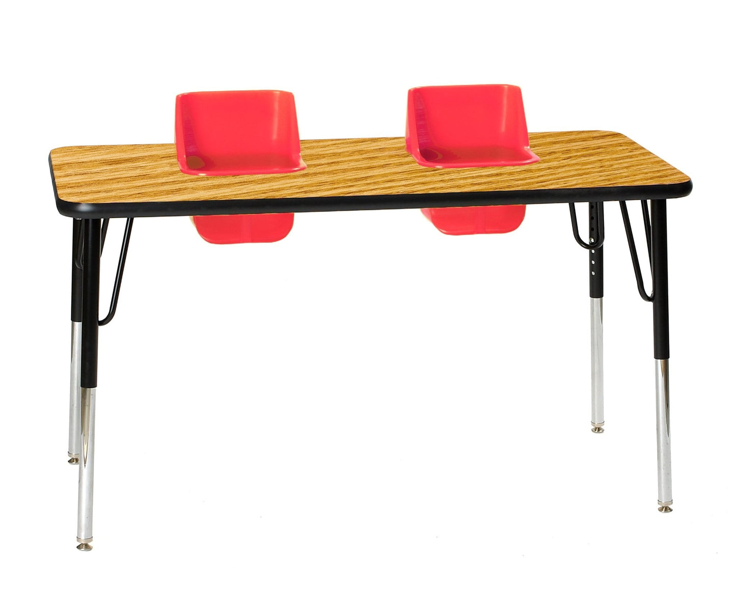 Two-Seat Rectangular Toddler Table (Toddler Tables TOD-TT2)