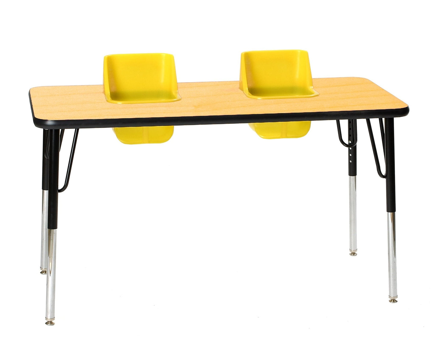 Two-Seat Rectangular Toddler Table (Toddler Tables TOD-TT2)
