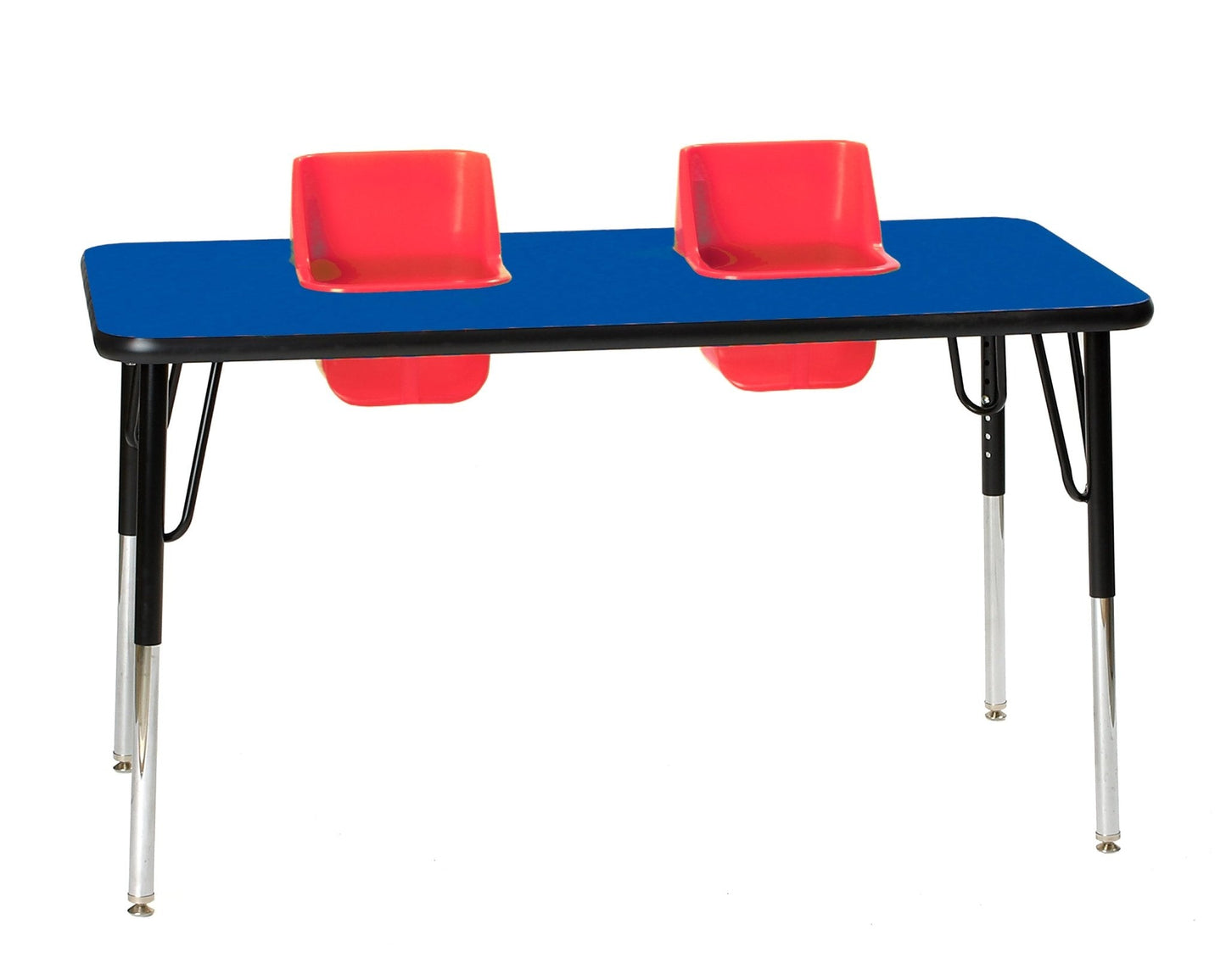 Two-Seat Rectangular Toddler Table (Toddler Tables TOD-TT2)