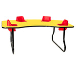 Four-Seat Toddler Table - Traditional (14