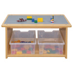 Tot Mate Creative Toddler Exploration Center with Block Grids and Storage 32