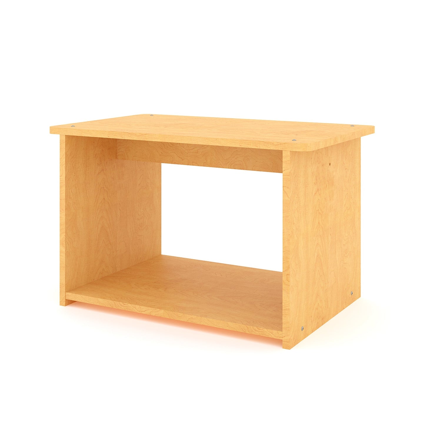 Tot Mate Creative Preschool Exploration Center with Block Grids and Storage 32"W x 20.5"D x 20"H Unassemble (TOT - TM2127R) - SchoolOutlet
