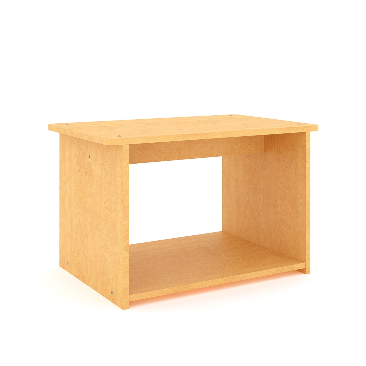 Tot Mate Creative Preschool Exploration Center with Block Grids and Storage 32"W x 20.5"D x 20"H Unassemble (TOT - TM2127R) - SchoolOutlet