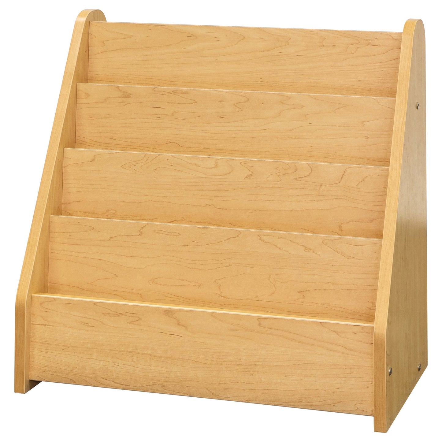 Tot Mate Inviting 4 - Tier Front - Facing Children's Bookshelf 24"W x 14"D x 24.5"H (TOT - TM2132A) - SchoolOutlet