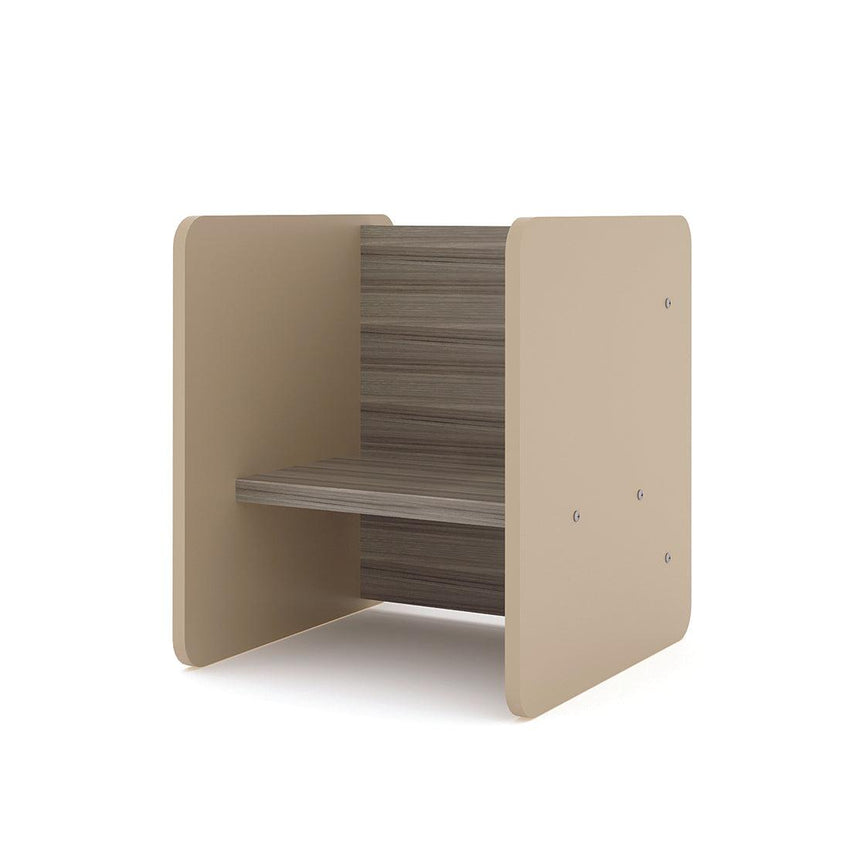 Tot Mate Versatile 3 - in - 1 Multi - Height Flip Activity Cube 13"W x 12.5"D x 15"H Assembled (TOT - TM2137A) - SchoolOutlet