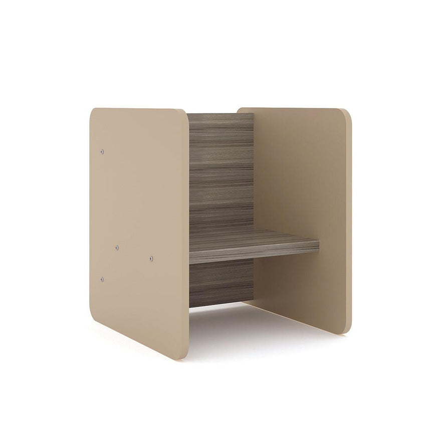 Tot Mate Versatile 3 - in - 1 Multi - Height Flip Activity Cube 13"W x 12.5"D x 15"H Assembled (TOT - TM2137A) - SchoolOutlet